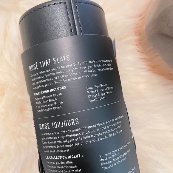 NIB Morphe Rosé Away 6-Piece Travel Brush Set - Picture 7 of 7